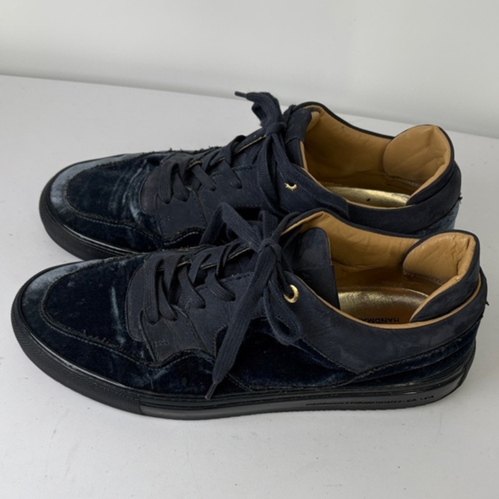 🫐 Android Homme navy nubuck and Velvet Sneakers 43